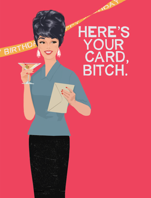 happy birthday bluntcard