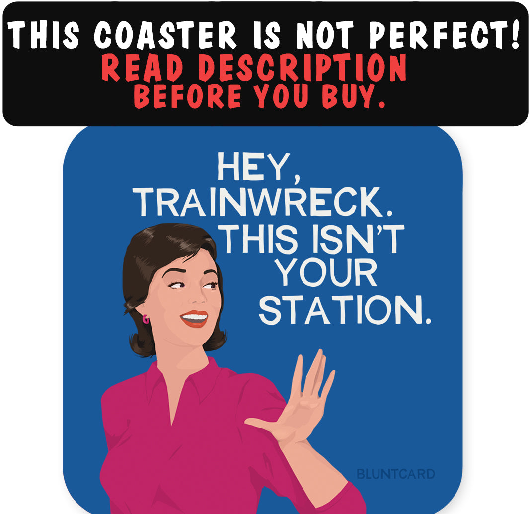 Coaster-mustache-trainwreck Product